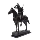 Cyrus Edwin Dallin, The Scout, bronze with flat brown patina