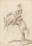 Maynard Dixon, Shumway Oregon Bronco Buster