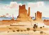 Milford Zornes, Monument Valley