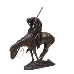 James Earle Fraser, End of the Trail, 1894, bronze with brown patina