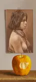 William Acheff, Temptation, 1997, oil on canvas