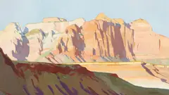 Ray Roberts, Zion, oil on panel