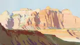 Ray Roberts, Zion, oil on panel