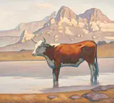 Howard Post, Waterhole Below the Buttes