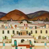 Henrietta Shore, Mexico, oil on canvas