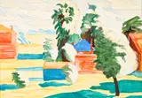 Charles E. Burchfield, July Wind