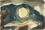 Arthur Dove, Untitled, circa 1940-41, watercolor, black ink, and graphite on paper