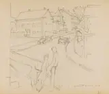 Stuart Davis, Untitled (Town View)