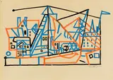 Stuart Davis, Town and Boats
