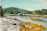 Fairfield Porter, Cove Bridge
