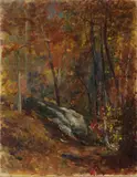 Louis Comfort Tiffany, Fall Landscape