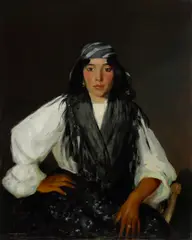 Robert Henri, La Mora, 1912, oil on canvas