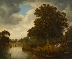 David Johnson, A Summer Day, 1887, oil on canvas