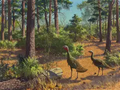 Aiden Lassell Ripley, Wild Turkey Hunt, 1944, oil on canvas