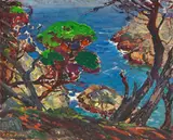 Aldro Thompson Hibbard, California, Carmel Coast