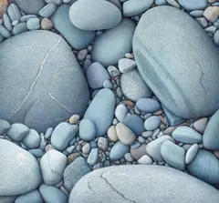 Alan Magee, Stones No. 9, 1979, acrylic on canvas