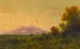 Charles Dorman Robinson, Mt. Diablo from Brentwood