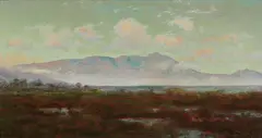 Charles Dorman Robinson, A View of Mt. Tamalpais, oil on panel