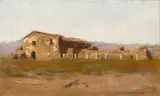 Fannie Eliza Duvall, San Fernando Mission, 1891, oil on canvas