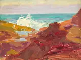 Sam Hyde Harris, Coastal waves breaking