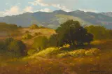 Ralph Davison Miller, Flying Shadows, Malibu, oil on canvas