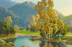 Jack Macartney, California Autumn, 1968, oil on canvas