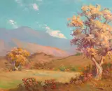 William Lees Judson, Fall Trees, Blue Mountains, possibly Sam Simeon Creek