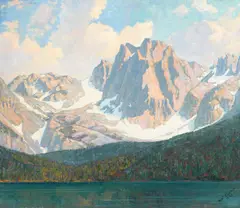 Robert Clunie, Lake Mary (Mammoth Lakes, California), 1929, oil on canvas