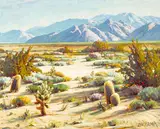 Off the Beaten Track by Paul Grimm, 1938, oil on canvasboard, offered Dec 2021