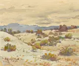 Charles A. Fries, Desert Dunes - Forenoon