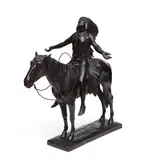 Cyrus Edwin Dallin, Appeal to the Great Spirit, 1913, bronze with brown patina