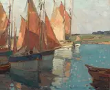 Edgar Alwin Payne, French Fishing Boats