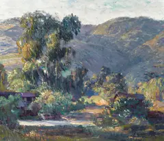 Joseph Kleitsch, Artist's Paradise (Laguna Beach), oil on canvas