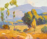 Dana Bartlett, Path through Autumn hills