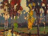 Phil Paradise, Trees along a stream