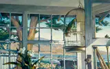 John Comer, Rincon Room, 1991, oil on canvas