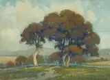 Percy Gray, Trees in a Clearing