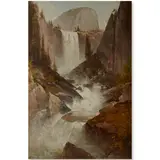 Thomas Hill, Vernal Falls with Half Dome