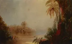 Norton Bush, Tropical Scene, 1877, oil on canvas