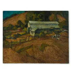 Francis A. Todhunter, Ignacio Ranch, oil on canvas