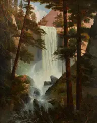 Edwin Deakin, Vernal Falls, 1874, oil on canvas
