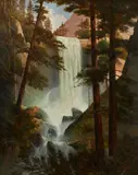 Edwin Deakin, Vernal Falls, 1874, oil on canvas