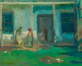 Armin Carl Hansen, Springtime (Monterey Farmhouse)