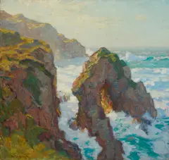 Paul Dougherty, Majestic Coast, 1910, oil on canvas