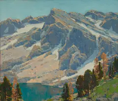 Edgar Alwin Payne, The Sierra Divide, 1921, oil on canvas