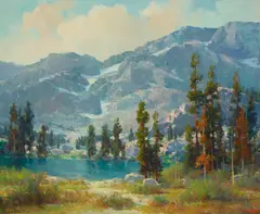 Jack Wilkinson Smith, Morning in the High Sierras, oil on canvas