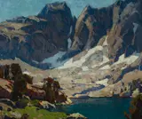 Edgar Alwin Payne, View Across Dragon Lake, Looking Southwest, Kings Canyon National Park