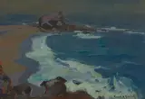 Franz Bischoff, Coastal Nocturne