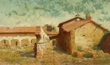 William Lees Judson, Shepherd with Flock at San Juan Capistrano Mission