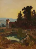 Elmer Wachtel, Secluded Mission, Santa Barbara